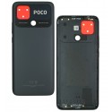 Задняяя панель корпуса для Xiaomi Poco C40, черный, Power Black
