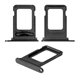 Тримач SIM-карти для iPhone 13 Pro, сірий, double SIM