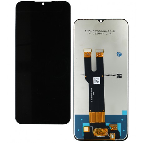 Дисплей для ZTE Blade A73 4G, Blade V50 Smart, черный, без рамки, High quality, (7060)