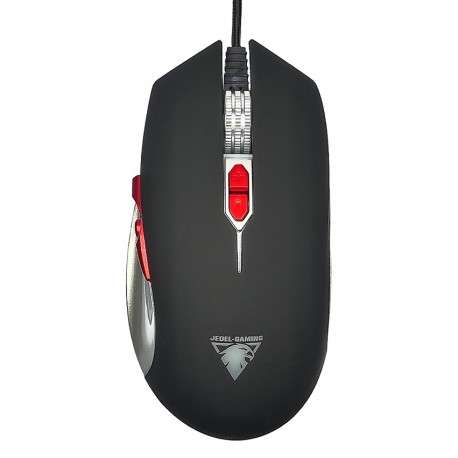 Мышь игровая Jedel GM1079 3200 DPI, с RGB подсветкой, проводная, черная