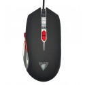 Мышь игровая Jedel GM1079 3200 DPI, с RGB подсветкой, проводная, черная
