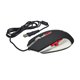 Мышь игровая Jedel GM1079 3200 DPI, с RGB подсветкой, проводная, черная