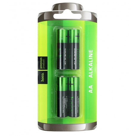Батарейки щелочные Hoco Alkaline AA (LR6) 4 шт