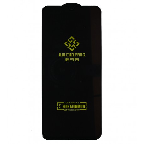Защитное стекло для Samsung A055 Galaxy A05, A057 Galaxy A05S, High Aluminum, черное