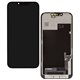 Дисплей для Apple iPhone 13, черный, с рамкой, High Quality, без микросхемы, (OLED), GX OEM hard