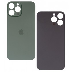 Задняя панель корпуса для Apple iPhone 13 Pro Max, зеленый, без снятия рамки камеры, Original (PRC), Alpine Green, big hole Задняя панель корпуса для Apple iPhone 13 Pro Max, зеленый, без снятия рамки камеры, Original (PRC), Alpine Green, big hole