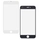Скло дисплея для iPhone 6 Plus, оригінал, білий колір