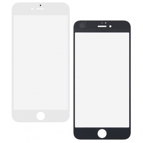 Скло дисплея для iPhone 6 Plus, оригінал, білий колір