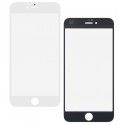 Скло дисплея для iPhone 6 Plus, оригінал, білий колір