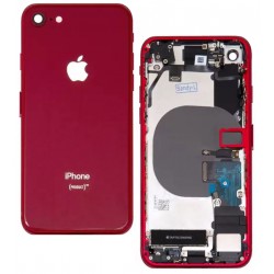 Корпус для iPhone 8, червоний колір, зі шлейфом, повний комплект Корпус для iPhone 8, червоний колір, зі шлейфом, повний комплект