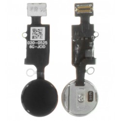 Шлейф iPhone 7, iPhone 7 Plus, iPhone 8, iPhone 8 Plus, iPhone SE 2020, кнопки HOME, чорний, з пластиком, без сканера відбитка пальця (без Touch ID), JC ... Шлейф iPhone 7, iPhone 7 Plus, iPhone 8, iPhone 8 Plus, iPhone SE 2020, кнопки HOME, чорний, з пластиком, без сканера відбитка пальця (без Touch ID), JC ...