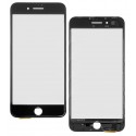 Тачскрин для Apple iPhone 8 Plus, с ОСА-пленкой, с рамкой, China quality, черный