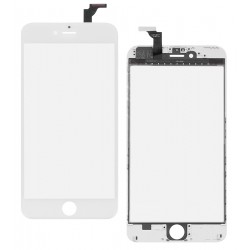 Сенсорный экран для Apple iPhone 6S Plus, з ОСА-пленкой, с рамкой, China quality, белый