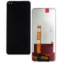 Дисплей для Realme X50 5G, черный, без рамки, High quality