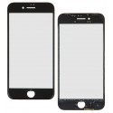 Тачскрін для Apple iPhone 8, з ОСА-плівкою, з рамкою, China quality, чорний