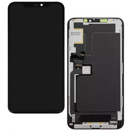 Дисплей для iPhone 11 Pro Max, чорний, з рамкою, China quality, (TFT), ZY