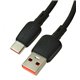 Кабель Type-C - USB, Borofone BX93, QC 100W, 1 м, 3А, силіконовий, чорний