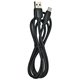 Кабель Type-C - USB, Borofone BX93, QC 100W, 1 м, 3А, силіконовий, чорний