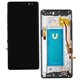 Дисплей для Samsung N950F Galaxy Note 8, чорний, з рамкою, високої якості, (TFT)