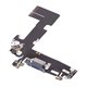 Шлейф для Apple iPhone 13, конектора зарядки, синій, з мікрофоном, High quality