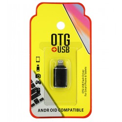 Переходник RS060, YHL-T3 Lightning (male) на USB (female), USB2.0 OTG