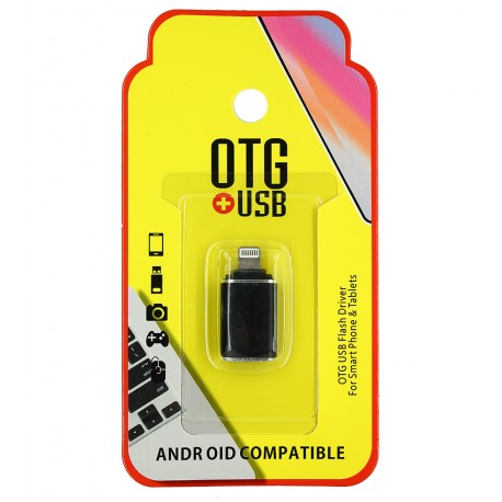 Переходник RS060, YHL-T3 Lightning (male) на USB (female), USB2.0 OTG Переходник RS060, YHL-T3 Lightning (male) на USB (female), USB2.0 OTG