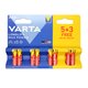 Батарейка Varta Longlife Power AAА, Alkaline, блистер (8 батареек)