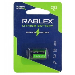 Батарейка CR2 Rablex, 3V, 1 шт Батарейка CR2 Rablex, 3V, 1 шт