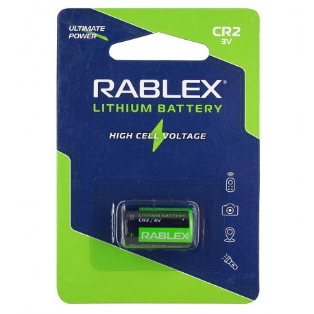 Батарейка CR2 Rablex, 3V, 1 шт