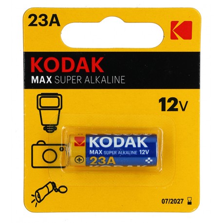 Батарейка A23 Kodak Max (для автосигналізації) лужна, 1 шт Батарейка A23 Kodak Max (для автосигналізації) лужна, 1 шт