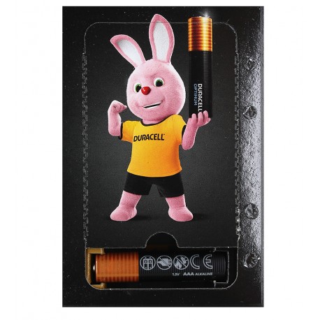 Батарейка Duracell Optimum LR03, AAA, мікропальчикова, 1 шт Батарейка Duracell Optimum LR03, AAA, мікропальчикова, 1 шт