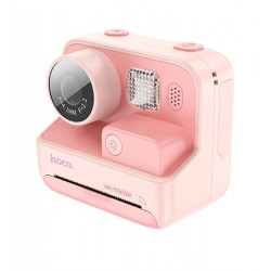 Детский фотоаппарат Hoco DV200, с двумя камерами и мгновенной печатью, pink Детский фотоаппарат Hoco DV200, с двумя камерами и мгновенной печатью, pink