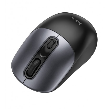 Мышь беспроводная Hoco GM28, black metal gray Мышь беспроводная Hoco GM28, black metal gray