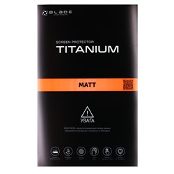 Защитная полиуретановая пленка BLADE Polyurethane Screen Protection MATT (матовая) Защитная полиуретановая пленка BLADE Polyurethane Screen Protection MATT (матовая)