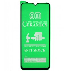 Защитное стекло для Xiaomi Poco C75, Redmi 14C, Redmi A4, Ceramica, с фаской, черное Защитное стекло для Xiaomi Poco C75, Redmi 14C, Redmi A4, Ceramica, с фаской, черное