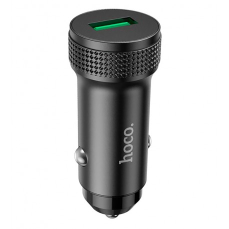 Автомобильное зарядное устройство Hoco Z49A , USB QC 18W, черный Автомобильное зарядное устройство Hoco Z49A , USB QC 18W, черный
