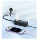 Удлинитель Hoco AC9A на 1 розетку, USB порт и Type-C PD 30W порта для зарядки, шнур: 1,5м черный Удлинитель Hoco AC9A на 1 розетку, USB порт и Type-C PD 30W порта для зарядки, шнур: 1,5м черный