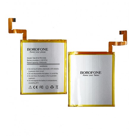 Аккумулятор Borofone L19D1P32 для планшетов Lenovo X606 M10 Plus 2nd Gen, Tab M10 (2023), Li-Polymer, 3,86 В, 5000 мАч Аккумулятор Borofone L19D1P32 для планшетов Lenovo X606 M10 Plus 2nd Gen, Tab M10 (2023), Li-Polymer, 3,86 В, 5000 мАч