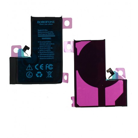 Аккумулятор Borofone для Apple iPhone 13 Pro, Li-ion, 3,85 В, 3085 мАч, Original IC Аккумулятор Borofone для Apple iPhone 13 Pro, Li-ion, 3,85 В, 3085 мАч, Original IC