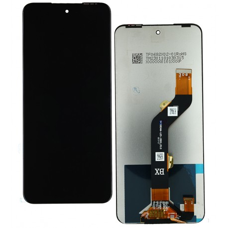 Дисплей для Infinix Hot 30 Play NFC, черный, без рамки, оригинал (переклеенное стекло), X6835B, X6835 Дисплей для Infinix Hot 30 Play NFC, черный, без рамки, оригинал (переклеенное стекло), X6835B, X6835