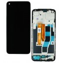 Дисплей для OnePlus Nord CE 2 Lite 5G, черный, с рамкой, оригинал (PRC), CPH2381, CPH2409