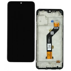 Дисплей для Tecno Pop 5 LTE, чорний, з рамкою, оригінал (переклеєне скло), BD4, BD4i, BD4a Дисплей для Tecno Pop 5 LTE, чорний, з рамкою, оригінал (переклеєне скло), BD4, BD4i, BD4a