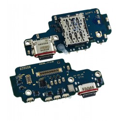 Шлейф для Samsung S938 Galaxy S25 Ultra, коннектора зарядки, с компонентами, Original (PRC), плата зарядки