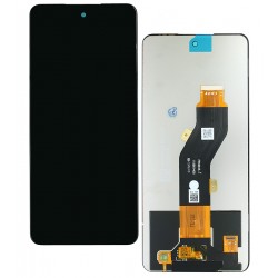 Дисплей для Infinix Smart 8 (X6525), черный, с сенсорным экраном (дисплейный модуль) (Box)