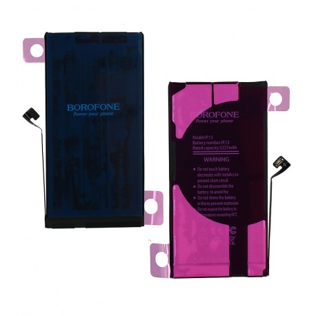 Аккумулятор Borofone для Apple iPhone 13, Li-ion, 3,83 В, 3227 мАч, Original IC Аккумулятор Borofone для Apple iPhone 13, Li-ion, 3,83 В, 3227 мАч, Original IC