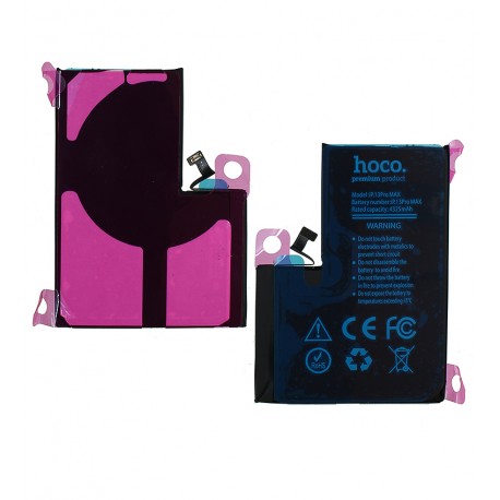Аккумулятор Hoco для Apple iPhone 13 Pro Max, Li-ion, 3,85 B, 4352мАч, Original IC Аккумулятор Hoco для Apple iPhone 13 Pro Max, Li-ion, 3,85 B, 4352мАч, Original IC