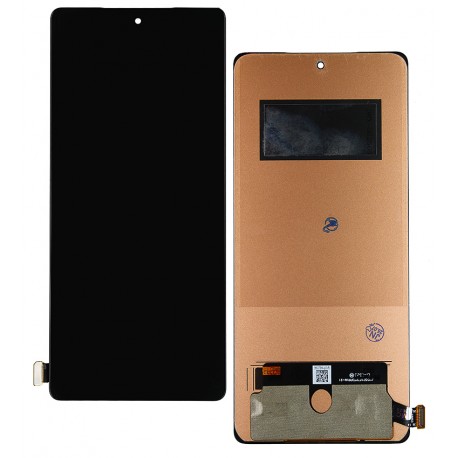 Дисплей для Infinix Note 50 (X6858), черный, с сенсорным экраном (дисплейный модуль), China Quality, (TFT)
