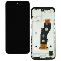 Дисплей для Tecno Spark 30C, чорний, з рамкою, High Copy, TXDI670QBAPX, kl5, kl5n
