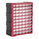 Касетниця-органайзер SG002 475*380*160 мм 60 комірок червона