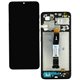 Дисплей для Xiaomi Redmi 12C, чорний, з тачскрином, High Quality, з рамкою (Box)